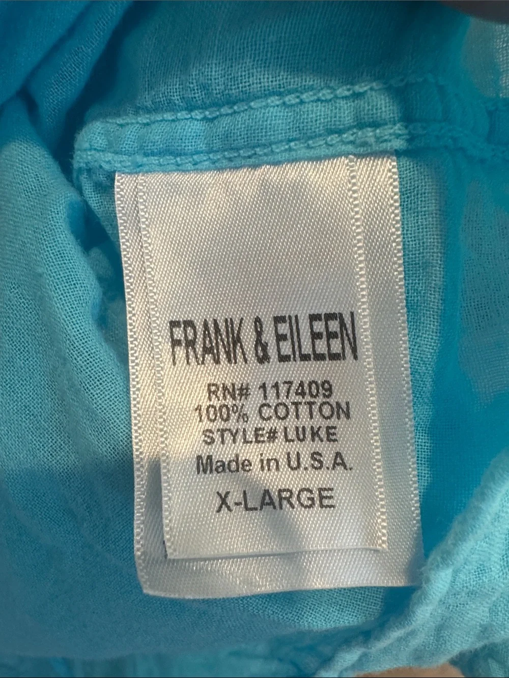 Frank & Eileen Luke Button-Down Shirt - Picture 4 of 4